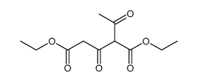 diethyl α-acetylacetonedicarboxylate Structure