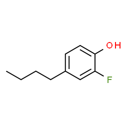 Phenol,4-butyl-2-fluoro-结构式
