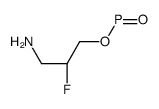 (2R)-2-fluoro-3-phosphorosooxypropan-1-amine Structure
