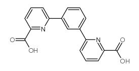 1,3-Bis(2-carboxypyridin-6-yl)benzene结构式