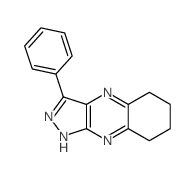 3-phenyl-5,6,7,8-tetrahydro-2H-pyrazolo[4,3-b]quinoxaline Structure