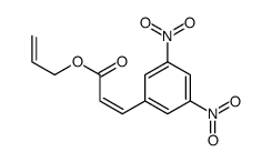 prop-2-enyl 3-(3,5-dinitrophenyl)prop-2-enoate Structure