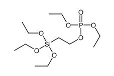 diethyl 2-triethoxysilylethyl phosphate结构式