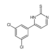 4-(3,5-DICHLORO-PHENYL)-PYRIMIDINE-2-THIOL structure