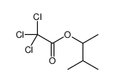 3-methylbutan-2-yl 2,2,2-trichloroacetate Structure