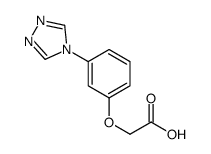 (3-[1,2,4]噻唑-4-基-苯氧基)-乙酸结构式
