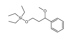 3-Methoxy-3-phenyl-1-(triethylsiloxy)propane结构式