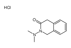 2-dimethylamino-1,4-dihydroisoquinolin-3-one hydrochloride结构式