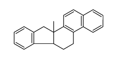 11a-methyl-6,6a,11,11a-tetrahydro-5H-indeno[2,1-a]phenanthrene结构式