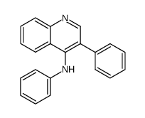phenyl-(3-phenyl-[4]quinolyl)-amine Structure