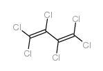 Hexachloro-1,3-butadiene structure