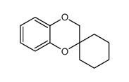 (9CI)-螺[1,4-苯并二噁英-2(3H),1-环己烷]结构式