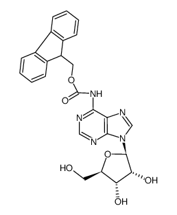 N6-FMOC-adenosine结构式