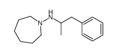 N-(1-phenylpropan-2-yl)azepan-1-amine Structure