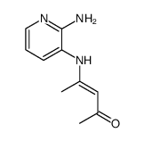 ((amino-2)pyridinyl-3) amino-4 pentene-3 one-2 Structure