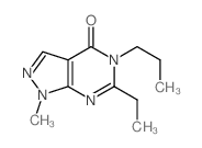 3-ethyl-9-methyl-4-propyl-2,4,8,9-tetrazabicyclo[4.3.0]nona-2,7,10-trien-5-one picture