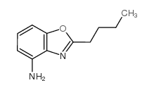 2-丁基-1,3-苯并噁唑-4-胺结构式