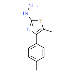 5-METHYL4-(4-METHYLPHENYL)-2(3H)-THIAZOLONE HYDRAZONE structure