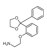 2-[2-(2-phenyl-1,3-dioxolan-2-yl)phenoxy]ethanamine Structure