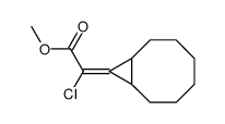methyl 2-(9-bicyclo[6.1.0]nonanylidene)-2-chloroacetate结构式