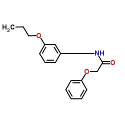 2-Phenoxy-N-(3-propoxyphenyl)acetamide结构式