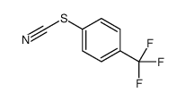 [4-(trifluoromethyl)phenyl] thiocyanate结构式