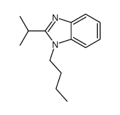 1-butyl-2-propan-2-ylbenzimidazole Structure