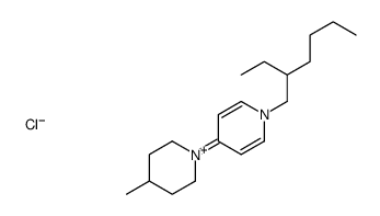 1-(2-ethylhexyl)-4-(4-methylpiperidin-1-yl)pyridin-1-ium,chloride Structure