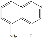 4-fluoroisoquinolin-5-aMine Structure