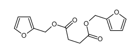 bis(furan-2-ylmethyl) butanedioate Structure