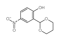 2-(1,3-dioxan-2-yl)-4-nitro-phenol Structure