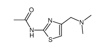 N-(4-((dimethylamino)methyl)thiazol-2-yl)acetamide结构式