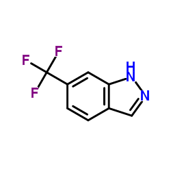6-(三氟甲基)-1H-吲唑结构式