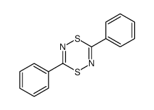 3,6-diphenyl-1,4,2,5-dithiadiazine结构式