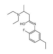 3-(diethylamino)-N-(5-ethyl-2-fluorophenyl)butanamide Structure