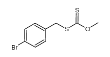 S-4-bromobenzyl O-methyl carbonodithioate Structure