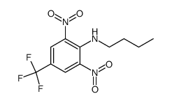 N-n-butyl-2,6-dinitro-4-(trifluoromethyl)aniline结构式