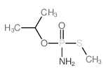 Phosphoramidothioicacid, S-methyl O-(1-methylethyl) ester structure