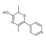 2,5-dimethyl-6-pyridin-4-yl-4H-1,4-thiazin-3-one结构式