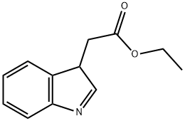 (indole-3-yl)acetic acid ethyl ester结构式