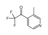 2,2,2-trifluoro-1-(3-methylpyridin-4-yl)ethanone Structure