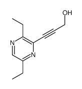 2-Propyn-1-ol,3-(3,6-diethylpyrazinyl)-(9CI) picture