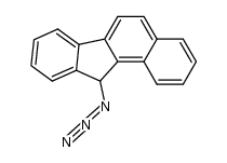 11-azido-11H-benzo[a]fluorene Structure