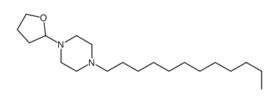 1-dodecyl-4-(oxolan-2-yl)piperazine结构式