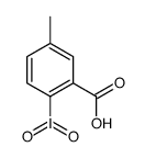 2-iodyl-5-methylbenzoic acid结构式