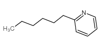 2-n-Hexylpyridine Structure