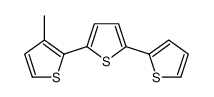 2-(3-methylthiophen-2-yl)-5-thiophen-2-ylthiophene结构式