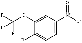 1-氯-4-硝基-2-(三氟甲氧基)苯结构式