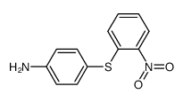 p-(o-Nitrophenylthio)aniline结构式