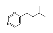 Pyrimidine, 4-(3-methylbutyl)- (9CI)结构式